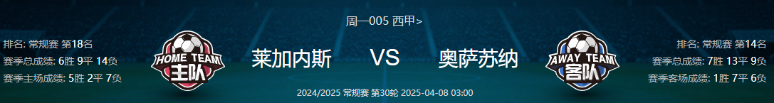 莱加内斯主场取得胜利，重返胜利赛道的简单介绍